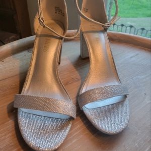 Silver heels